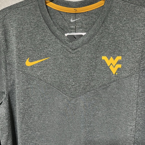 West Virginia WVU Nike DRI FIT official on field apparel size medium SPF 40+ - Picture 1 of 7